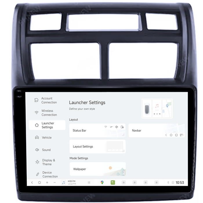 Navigatie dedicata Kia Sportage 2004-2010, DUDU3, 4GB RAM 64GB ROM, Octacore, Platforma 8581, Android, Display QLED 9", DSP, Carplay&AndroidAuto [5]