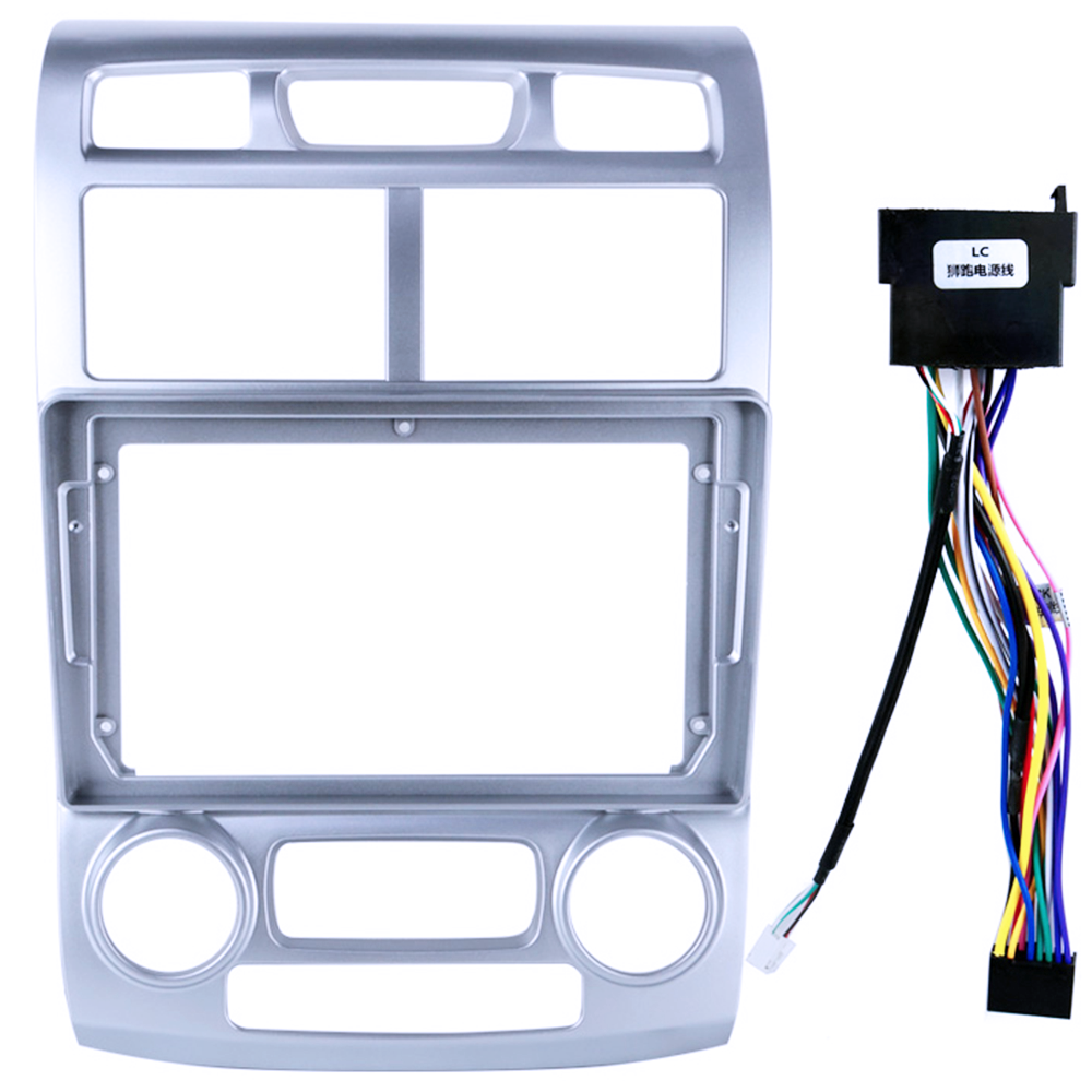 Navigatie dedicata Kia Sportage 2004-2007, 4GB RAM 32 ROM, Android 13, Display QLED, 9",DSP, Carplay, Android Auto, Internet, Youtube , Waze , WI-FI , USB , Bluetooth , Mirrorlink [9]