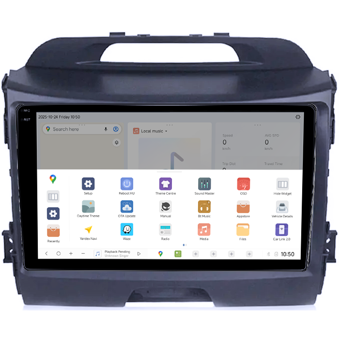 Navigatie dedicata Kia Sportage 2010-2016, DUDU3, 4GB RAM 64GB ROM, Octacore, Platforma 8581, Android, Display QLED 9", DSP, Carplay&AndroidAuto [3]