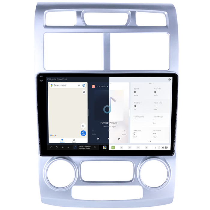 Navigatie dedicata Kia Sportage 2004-2007, DUDU3, 4GB RAM 64GB ROM, Octacore, Platforma 8581, Android, Display QLED 9", DSP, Carplay&AndroidAuto [2]