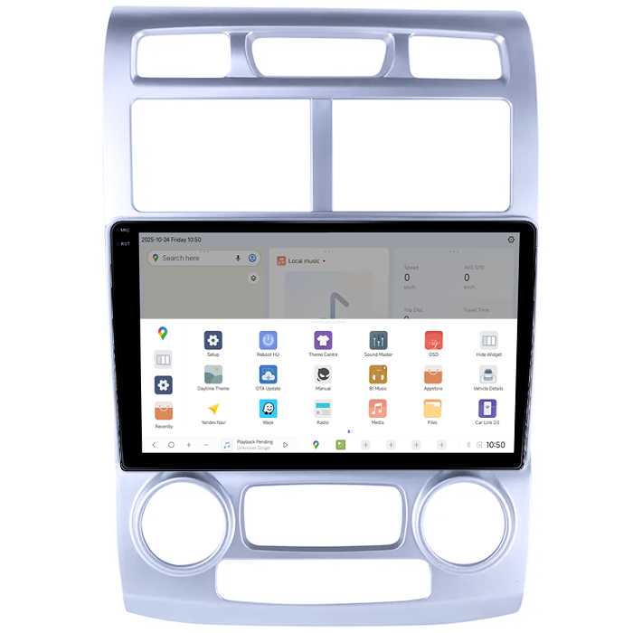 Navigatie dedicata Kia Sportage 2004-2007, DUDU3, 4GB RAM 64GB ROM, Octacore, Platforma 8581, Android, Display QLED 9", DSP, Carplay&AndroidAuto [3]