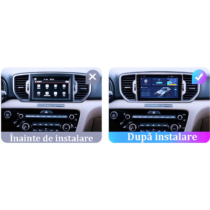 Navigatie dedicata Kia Sportage 4 2018-2019, DUDU3, 4GB RAM 64GB ROM, Octacore, Platforma 8581, Android, Display QLED 9", DSP, Carplay&AndroidAuto [6]