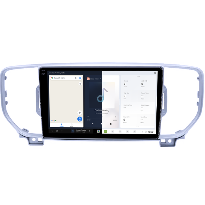 Navigatie dedicata Kia Sportage 4 2018-2019, DUDU3, 4GB RAM 64GB ROM, Octacore, Platforma 8581, Android, Display QLED 9", DSP, Carplay&AndroidAuto [2]