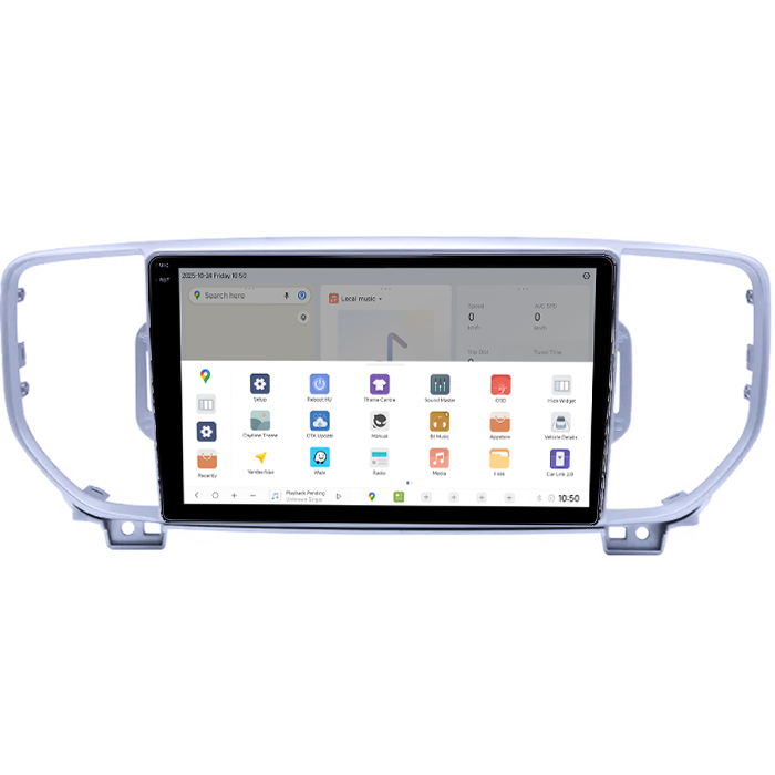 Navigatie dedicata Kia Sportage 4 2018-2019, DUDU3, 4GB RAM 64GB ROM, Octacore, Platforma 8581, Android, Display QLED 9", DSP, Carplay&AndroidAuto [3]