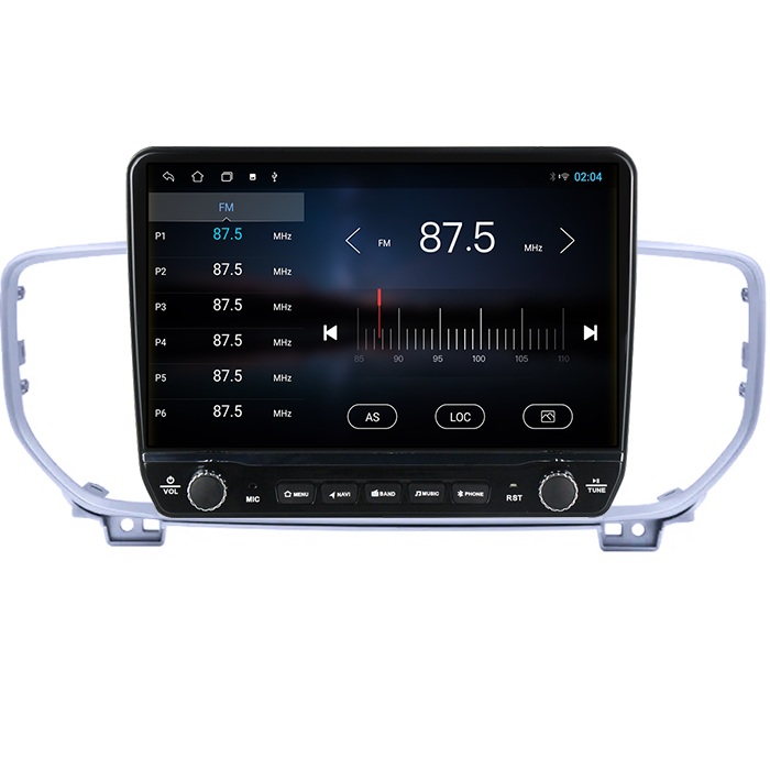 Navigatie dedicata Kia Sportage 2016+ Tesla cu butoane rotative model 2024, 4GB RAM 64GB ROM, Procesor Quadcore, Android 14, Display QLED 10", DSP, Carplay&Android Auto [3]