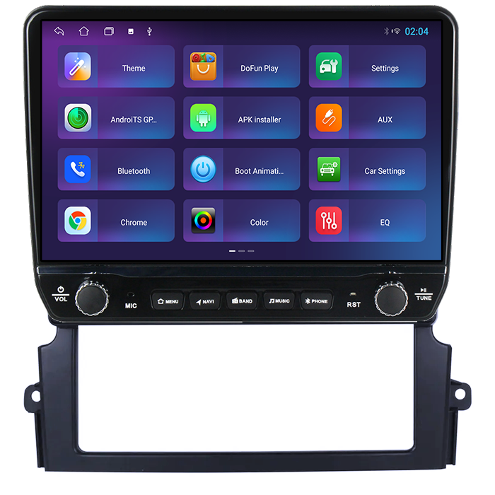 Navigatie dedicata Kia Sorento 2002-2011 Tesla cu butoane rotative model 2024, 4GB RAM 64GB ROM, Procesor Quadcore, Android 14, Display QLED 10", DSP, Carplay&Android Auto [4]