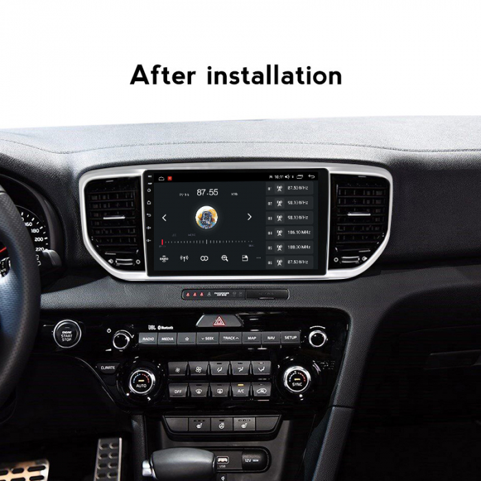 (Resigilata) Navigatie dedicata Kia Sportage 4 2018-2019, 2GB RAM 32GB ROM, Quad Core, Display 9" IPS Full HD, Carplay, Android 13, Bluetooth, Magazin Play, Suport camere AHD [2]