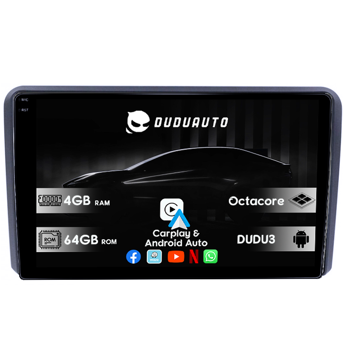 Navigatie dedicata Kia Sorento 2012-2021 A, DUDU3, 4GB RAM 64GB ROM, Octacore, Platforma 8581, Android, Display QLED 9", DSP, Carplay&AndroidAuto [1]