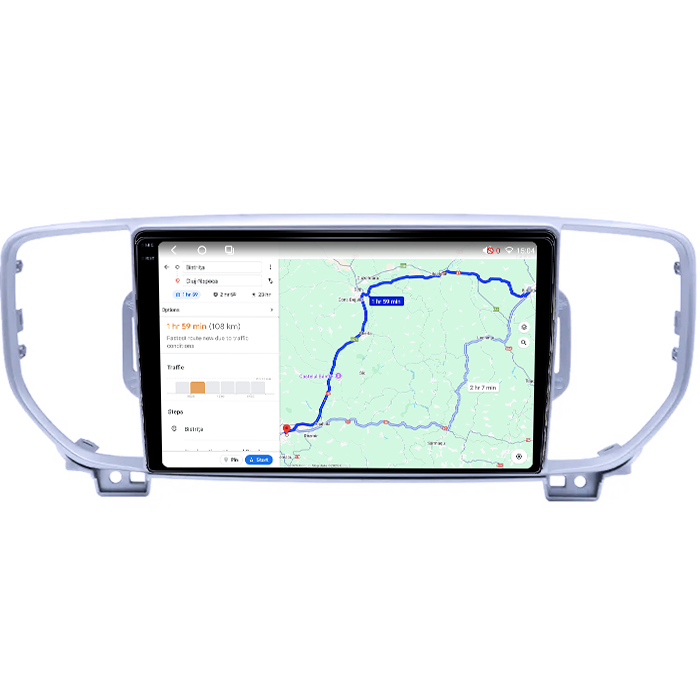 Navigatie dedicata Kia Sportage 4 KX5 2016-2018, 4GB RAM 64GB ROM, Procesor Qualcomm Octacore, Android 14, Rezolutie 2K, Display QLED 9", DSP, Carplay&Android Auto, SIM 4G [4]