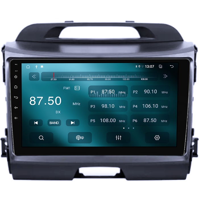 Navigatie dedicata Kia Sportage, 8GB RAM 128GB ROM, Octacore, Platforma TS18, Android 14, Display QLED 9", Suporta camera 360", DSP, Carplay&Android Auto, SIM 4G, V [4]