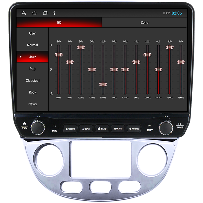 Navigatie dedicata Lacetti Excelle Tesla cu butoane rotative model 2024, 4GB RAM 64GB ROM, Procesor Quadcore, Android 14, Display QLED 10", DSP, Carplay&Android Auto [5]
