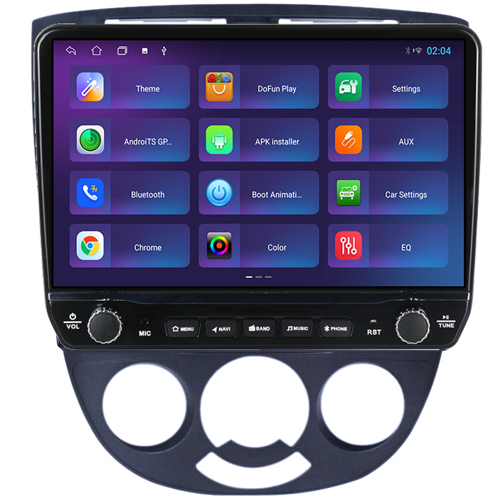 Navigatie dedicata Lacetti Excelle Tesla cu butoane rotative model 2024, 4GB RAM 64GB ROM, Procesor Quadcore, Android 14, Display QLED 10", DSP, Carplay&Android Auto [10]