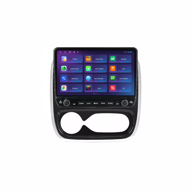 Navigatie dedicata Renault Trafic 3 Tesla Cu Butoane Rotative Model 2024, 4GB RAM 64GB ROM, Procesor Quadcore, Android, Display QLED 10", DSP, Carplay&AndroidAuto [3]
