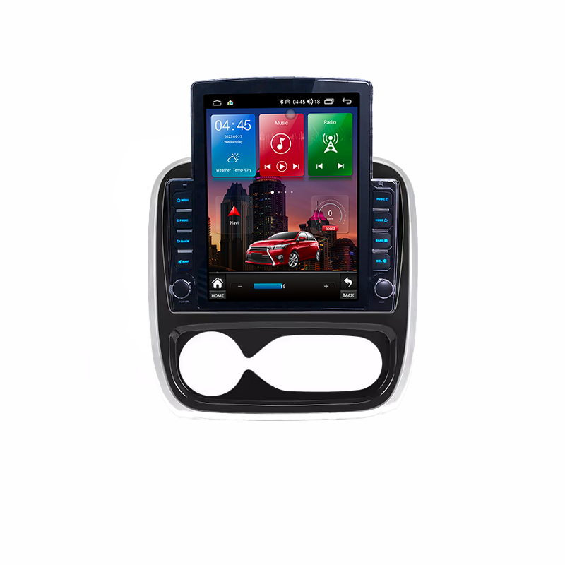 Navigatie dedicata Renault Trafic 3 Tesla Style, Android, 9.7 inch , 8+128GB, Internet, Aplicatii, Waze, GPS [2]