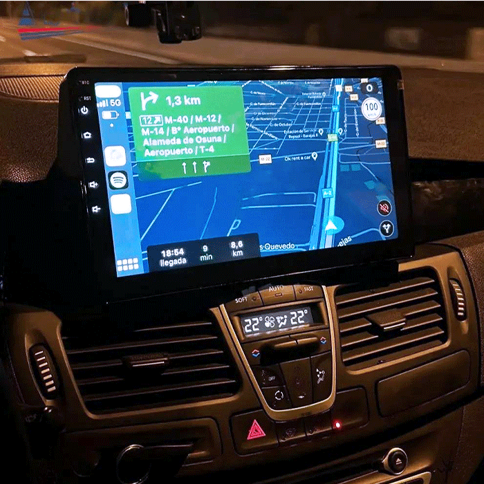 Navigatie dedicata Laguna, 8GB RAM 128GB ROM, Octacore, Platforma TS18, Android 14, Display QLED 10", Suporta camera 360", DSP, Carplay&Android Auto, SIM 4G, Ventilator Activ [5]