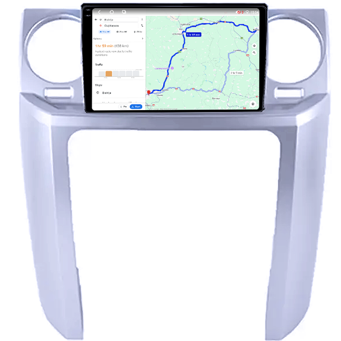 Navigatie dedicata Land Rover Discovery 3 2004-2005, 4GB RAM 64GB ROM, Octacore, Android 14, Display QLED 1K 9", Carplay&Android Auto, SIM 4G, Ventilator Activ [4]
