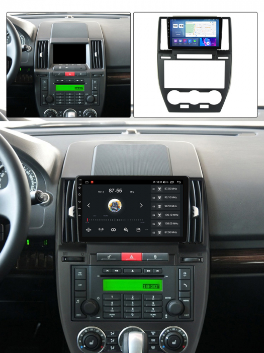 Navigatie dedicata Land Rover Freelander 2 2006-2012 , 4 GB RAM 32 ROM, Android 13, Display QLED, 9", DSP, Carplay, Android Auto, Internet, Youtube , Waze , WI-FI , USB , Bluetooth [6]