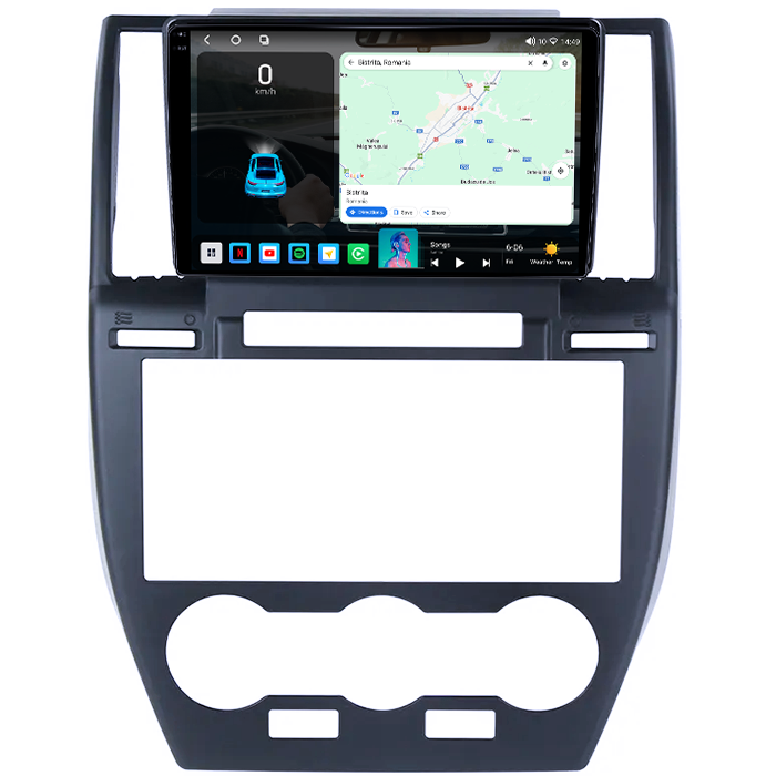 Navigatie dedicata Land Rover Freelander 2 2006-2012, 4GB RAM 64GB ROM, Octacore, Android 14, Display QLED 1K 9", Carplay&Android Auto, SIM 4G, Ventilator Activ [2]