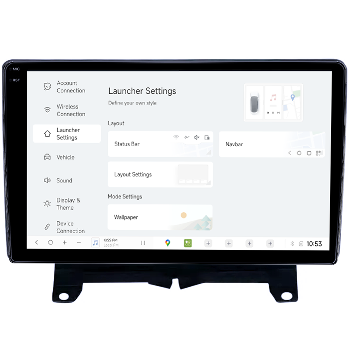 Navigatie dedicata Land Rover /Range Rover Sport 2005-2010, DUDU3, 4GB RAM 64GB ROM, Octacore, Platforma 8581, Android, Display QLED 9", DSP, Carplay&AndroidAuto [5]
