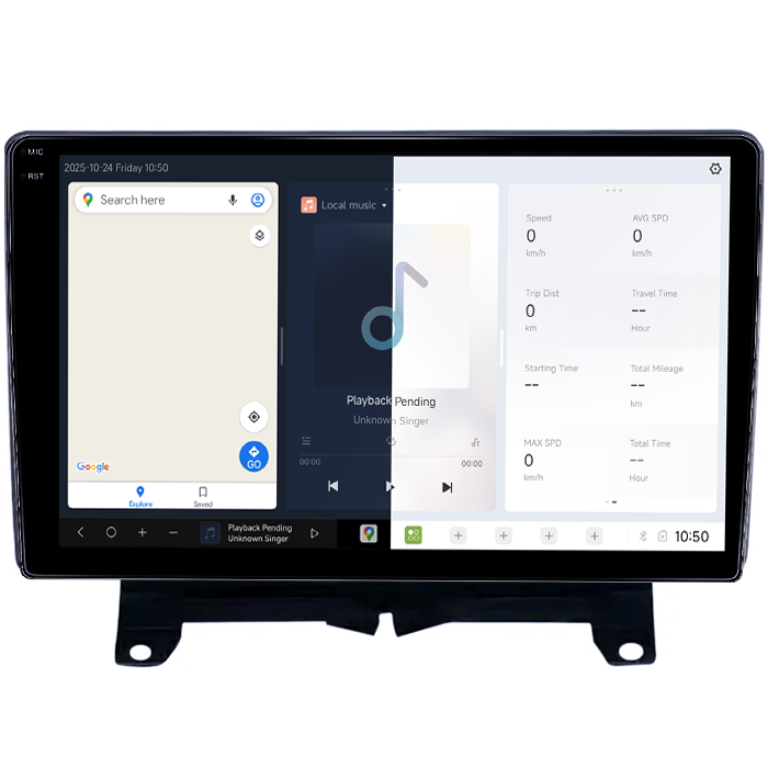 Navigatie dedicata Land Rover /Range Rover Sport 2005-2010, DUDU3, 4GB RAM 64GB ROM, Octacore, Platforma 8581, Android, Display QLED 9", DSP, Carplay&AndroidAuto [2]