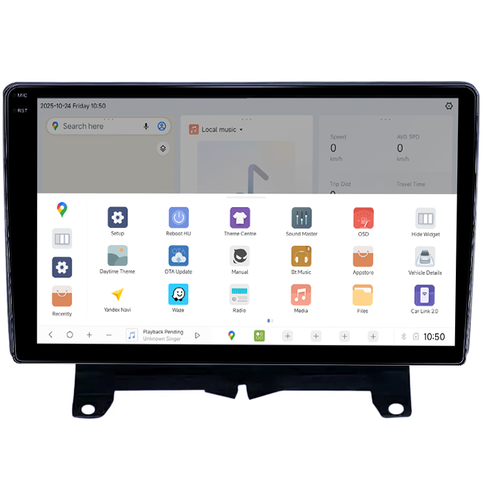 Navigatie dedicata Land Rover /Range Rover Sport 2005-2010, DUDU3, 4GB RAM 64GB ROM, Octacore, Platforma 8581, Android, Display QLED 9", DSP, Carplay&AndroidAuto [3]