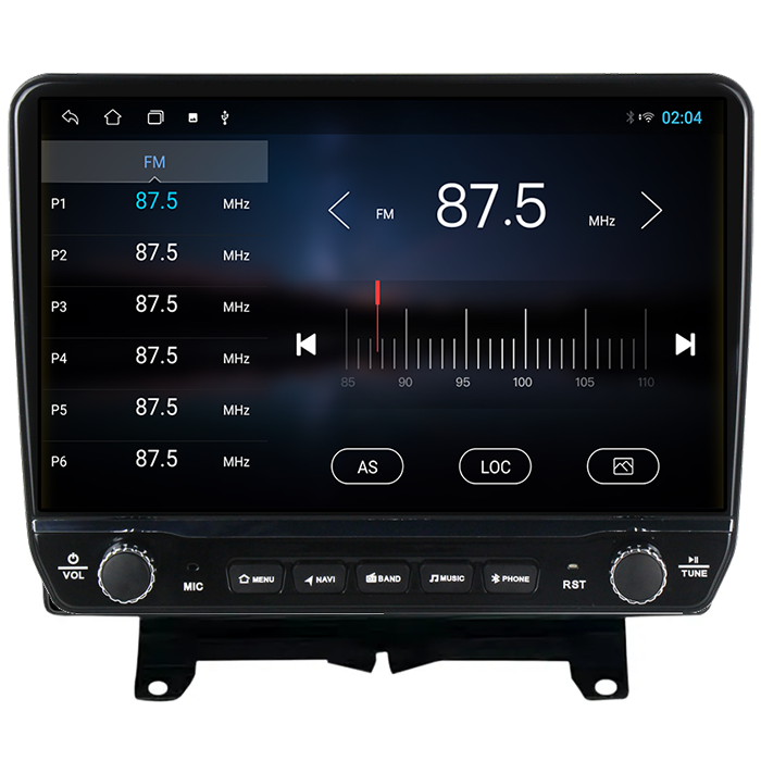Navigatie dedicata Land Range Rover Tesla cu butoane rotative model 2024, 4GB RAM 64GB ROM, Procesor Quadcore, Android 14, Display QLED 10", DSP, Carplay&Android Auto [2]