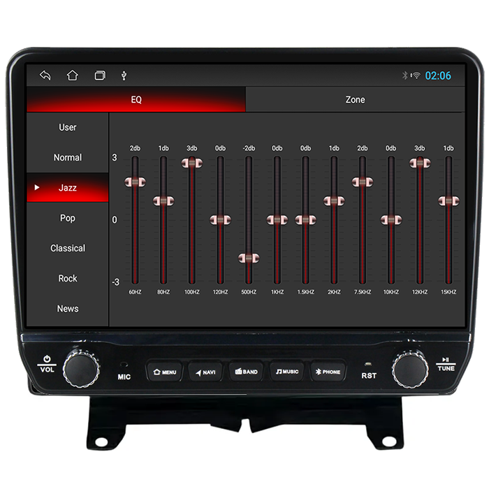 Navigatie dedicata Land Range Rover Tesla cu butoane rotative model 2024, 4GB RAM 64GB ROM, Procesor Quadcore, Android 14, Display QLED 10", DSP, Carplay&Android Auto [3]
