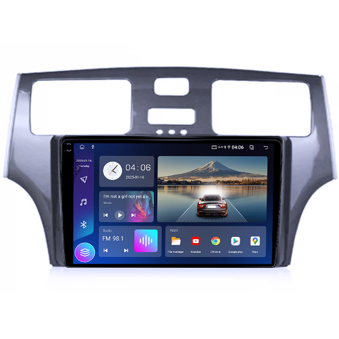 Navigatie dedicata Lexus ES250 2001-2006, 12GB RAM 256GB ROM, Android 14, Rezolutie 2K, Display QLED, 9", DSP, Carplay, Android Auto, Internet, Youtube, Waze, Wi Fi, USB [2]