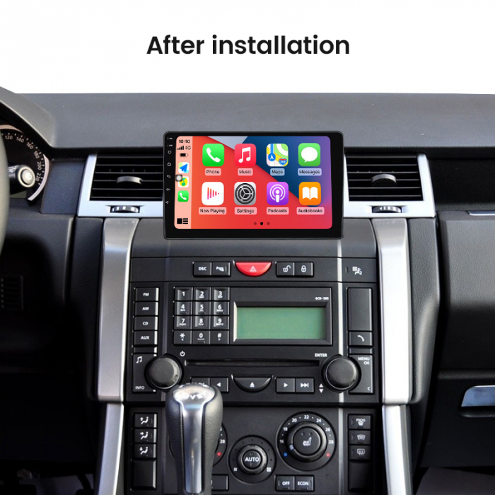 Navigatie dedicata Land Rover /Range Rover Sport 2005-2010, 4 GB RAM 32 ROM, Android 13, Display QLED, 9", DSP, Carplay, Android Auto, Internet, Youtube , Waze , WI-FI , USB , Bluetoo [7]