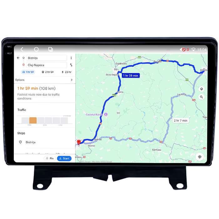 Navigatie dedicata Land Rover /Range Rover Sport 2005-2010, 4GB RAM 64GB ROM, Octacore, Android 14, Display QLED 1K 9", Carplay&Android Auto, SIM 4G, Ventilator Activ [5]