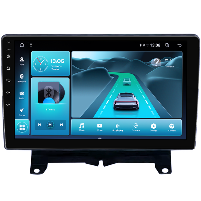 Navigatie dedicata Land Rover /Range Rover Sport 2005-2010, 8GB RAM 128GB ROM, Octacore, Platforma TS18, Android 13, Display QLED 9”, Suporta camera 360º, DSP, Carplay&Android Auto, SIM 4G, Ventilator [3]