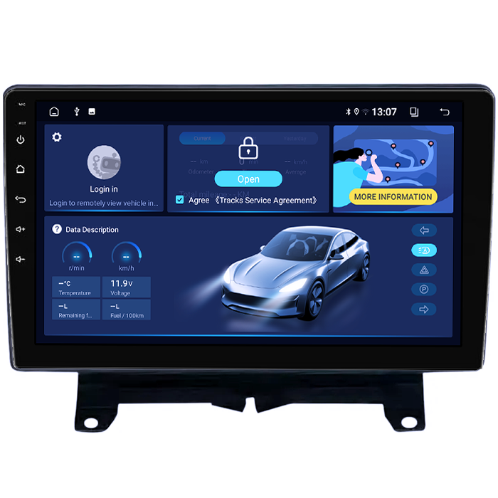 Navigatie dedicata Land Rover /Range Rover Sport 2005-2010, 8GB RAM 128GB ROM, Octacore, Platforma TS18, Android 13, Display QLED 9”, Suporta camera 360º, DSP, Carplay&Android Auto, SIM 4G, Ventilator [2]