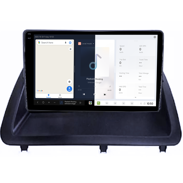 Navigatie dedicata Lexus CT200H 2011-2018, DUDU3, 4GB RAM 64GB ROM, Octacore, Platforma 8581, Android, Display QLED 9", DSP, Carplay&AndroidAuto [2]