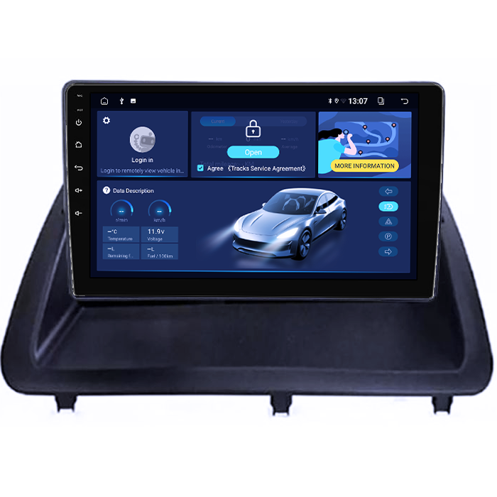 Navigatie dedicata Lexus CT200H 2011-2018, 4GB RAM 32GB ROM, Octacore, Android 14, Display QLED 9", DSP, Carplay&Android Auto, SIM 4G, Bluetooth, Ventilator Activ [2]