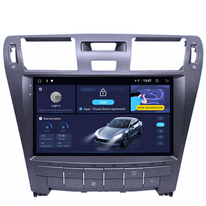 Navigatie dedicata Lexus LS460/LS600 2006-2011, 4GB RAM 32GB ROM, Octacore, Android 14, Display QLED 9", DSP, Carplay&Android Auto, SIM 4G, Bluetooth, Ventilator Activ [2]