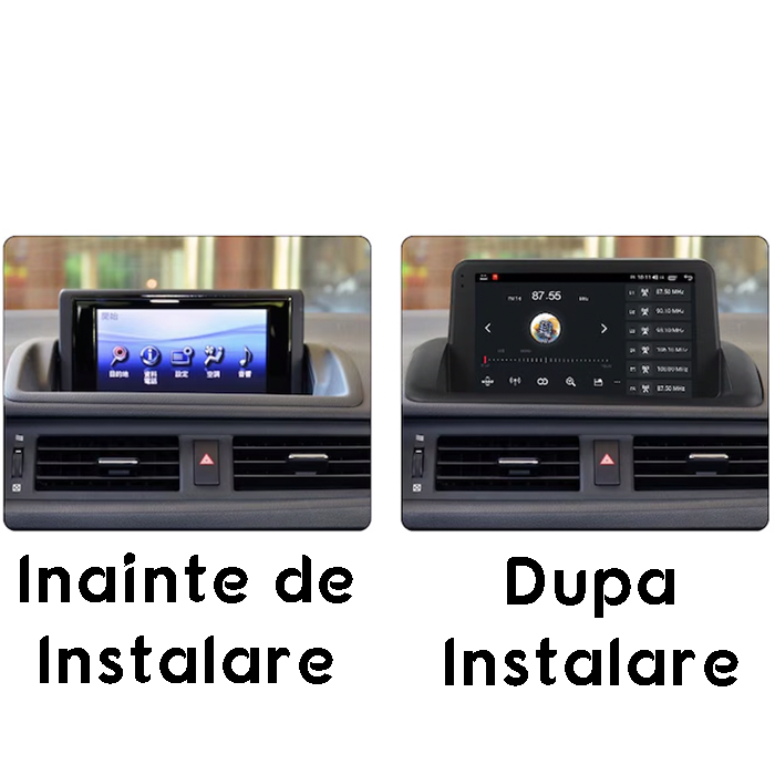 Navigatie dedicata Lexus CT200H 2011-2018, 4GB RAM 64GB ROM, Quadcore, Android 14, Display QLED 1K, 9", DSP, Carplay&Android Auto, Suport camere AHD [2]