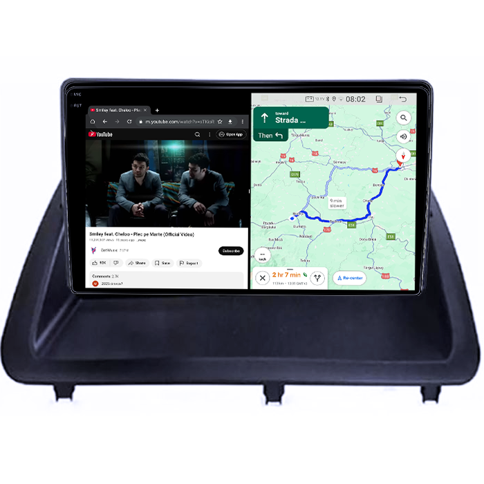 Navigatie dedicata Lexus CT200H 2011-2018, 4GB RAM 64GB ROM, Quadcore, Android 14, Display QLED 1K, 9", DSP, Carplay&Android Auto, Suport camere AHD [5]