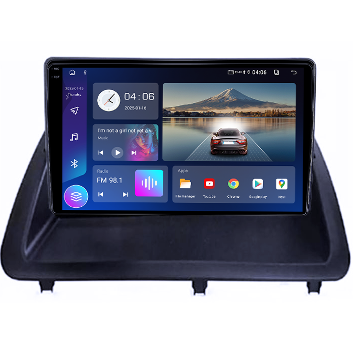 Navigatie dedicata Lexus CT200H 2011-2018, 4GB RAM 64GB ROM, Quadcore, Android 14, Display QLED 1K, 9", DSP, Carplay&Android Auto, Suport camere AHD [3]