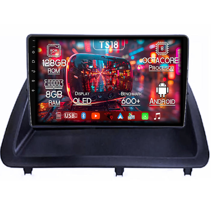 Navigatie dedicata Lexus CT200H 2011-2018, 8GB RAM 128GB ROM, Octacore, Platforma TS18, Android 14, Display QLED 9”, Suporta camera 360º, DSP, Carplay&Android Auto, SIM 4G, Ventilator Activ [1]
