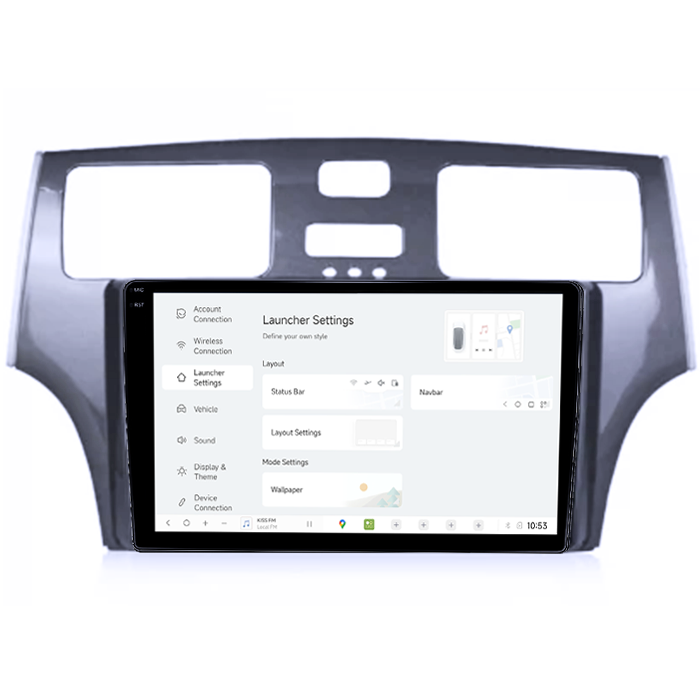 Navigatie dedicata Lexus ES250 2001-2006, DUDU3, 4GB RAM 64GB ROM, Octacore, Platforma 8581, Android, Display QLED 9", DSP, Carplay&AndroidAuto [5]