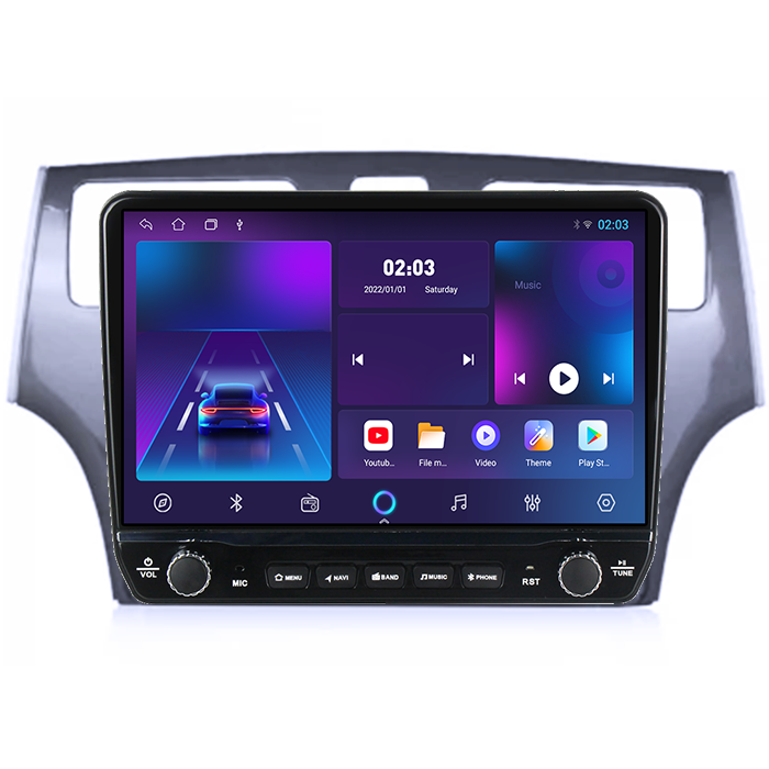 Navigatie dedicata Lexus ES250 2001-2006 Tesla cu butoane rotative model 2024, 4GB RAM 64GB ROM, Procesor Quadcore, Android 14, Display QLED 10", DSP, Carplay&Android Auto [5]