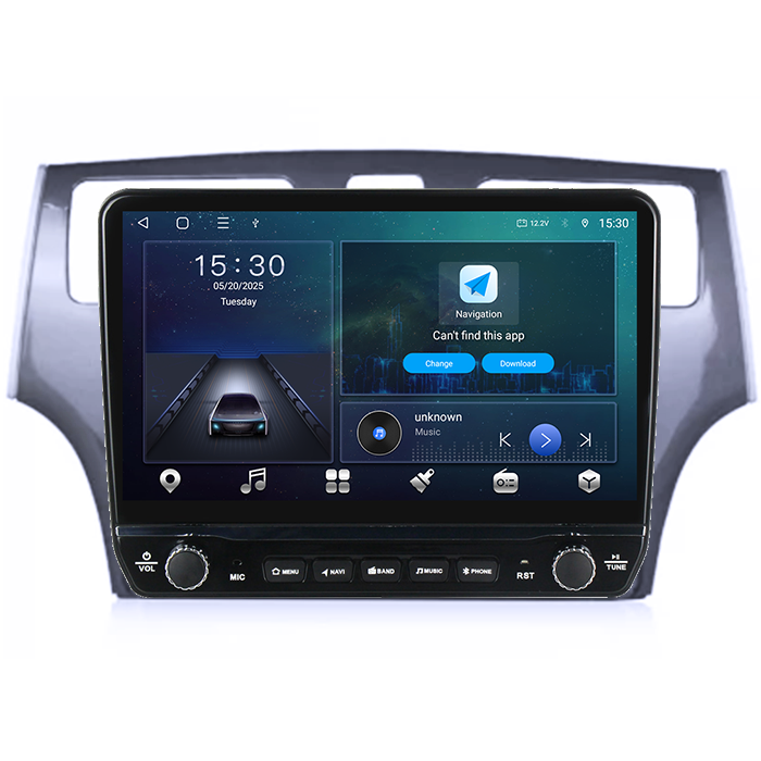 Navigatie dedicata Lexus ES250 2001-2006 Tesla cu butoane rotative model 2024, 4GB RAM 64GB ROM, Procesor Quadcore, Android 14, Display QLED 10", DSP, Carplay&Android Auto [6]