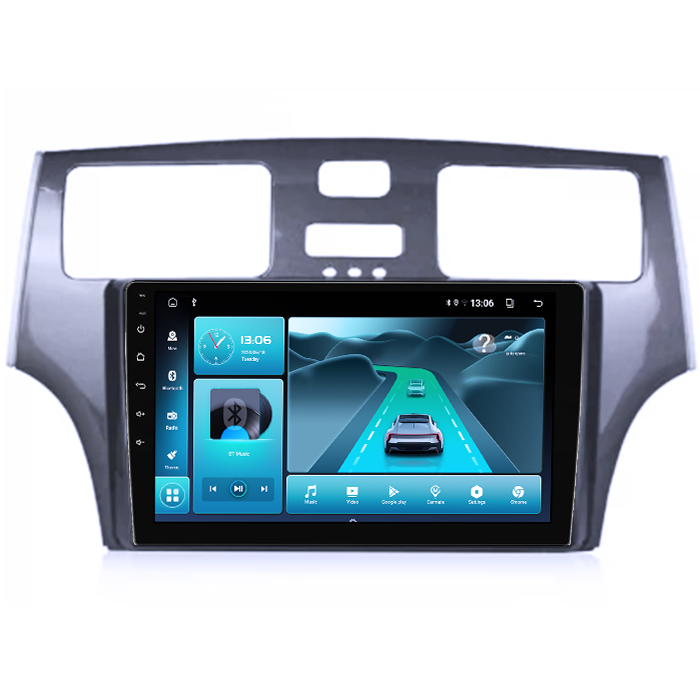 Navigatie dedicata Lexus ES250 2001-2006, 8GB RAM 128GB ROM, Octacore, Platforma TS18, Android 13, Display QLED 9”, Suporta camera 360º, DSP, Carplay&Android Auto, SIM 4G, Ventilator Activ [3]