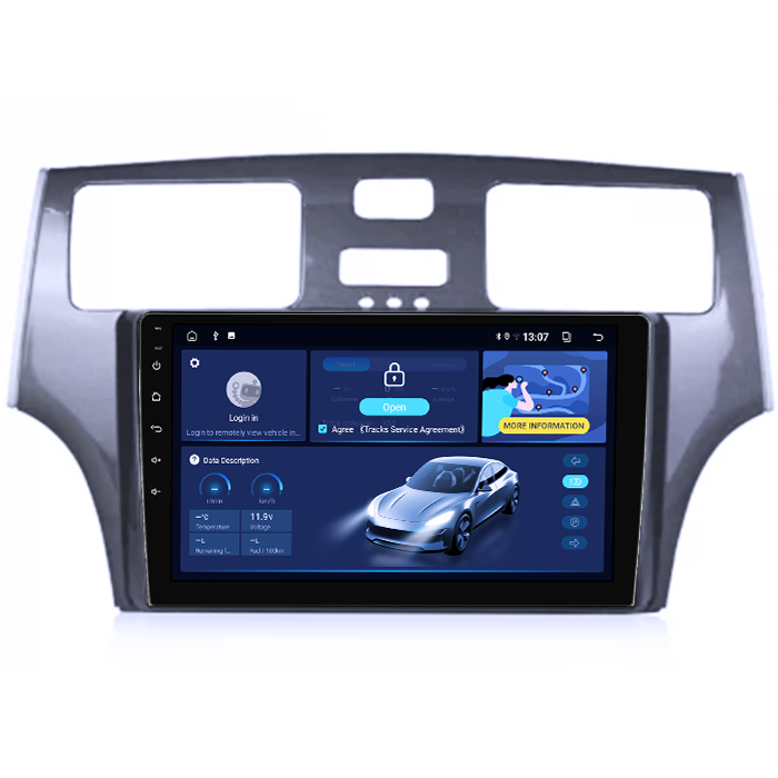 Navigatie dedicata Lexus ES250 2001-2006, 8GB RAM 128GB ROM, Octacore, Platforma TS18, Android 13, Display QLED 9”, Suporta camera 360º, DSP, Carplay&Android Auto, SIM 4G, Ventilator Activ [2]