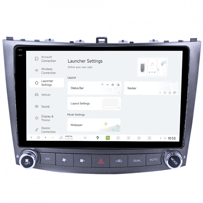 Navigatie dedicata Lexus IS250 2005-2013, DUDU3, 4GB RAM 64GB ROM, Octacore, Platforma 8581, Android, Display QLED 9", DSP, Carplay&AndroidAuto [5]