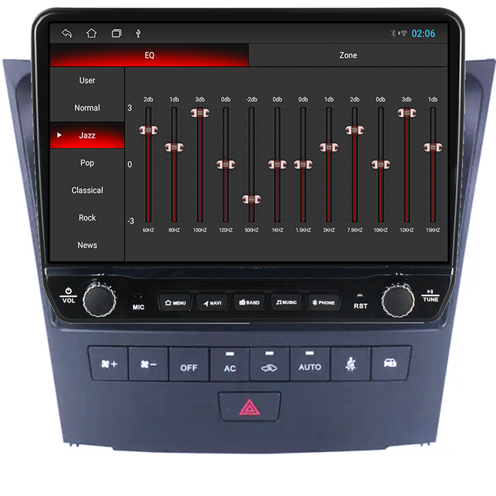Navigatie dedicata Lexus IS250 2010-2018 Tesla cu butoane rotative model 2024, 4GB RAM 64GB ROM, Procesor Quadcore, Android 14, Display QLED 10", DSP, Carplay&Android Auto [2]