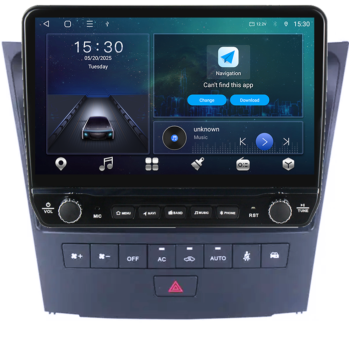 Navigatie dedicata Lexus IS250 2010-2018 Tesla cu butoane rotative model 2024, 4GB RAM 64GB ROM, Procesor Quadcore, Android 14, Display QLED 10", DSP, Carplay&Android Auto [6]