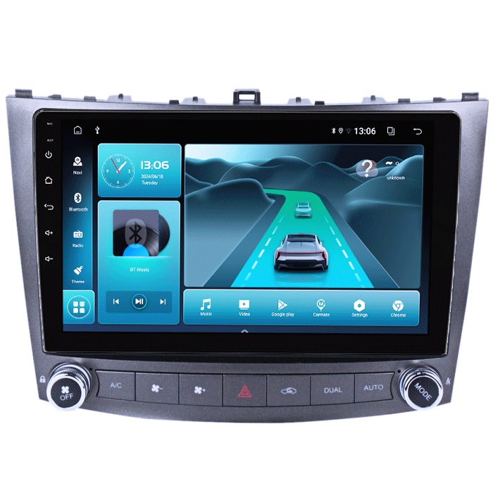 Navigatie dedicata Lexus IS250 2005-2013, 8GB RAM 128GB ROM, Octacore, Platforma TS18, Android 14, Display QLED 9”, Suporta camera 360º, DSP, Carplay&Android Auto, SIM 4G, Ventilator Activ [4]