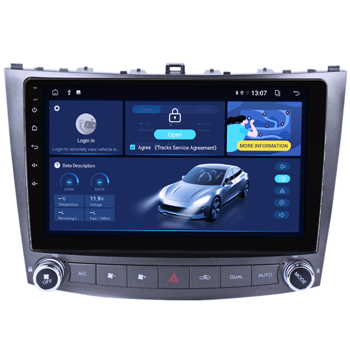 Navigatie dedicata Lexus IS250 2005-2013, 8GB RAM 128GB ROM, Octacore, Platforma TS18, Android 14, Display QLED 9”, Suporta camera 360º, DSP, Carplay&Android Auto, SIM 4G, Ventilator Activ [2]