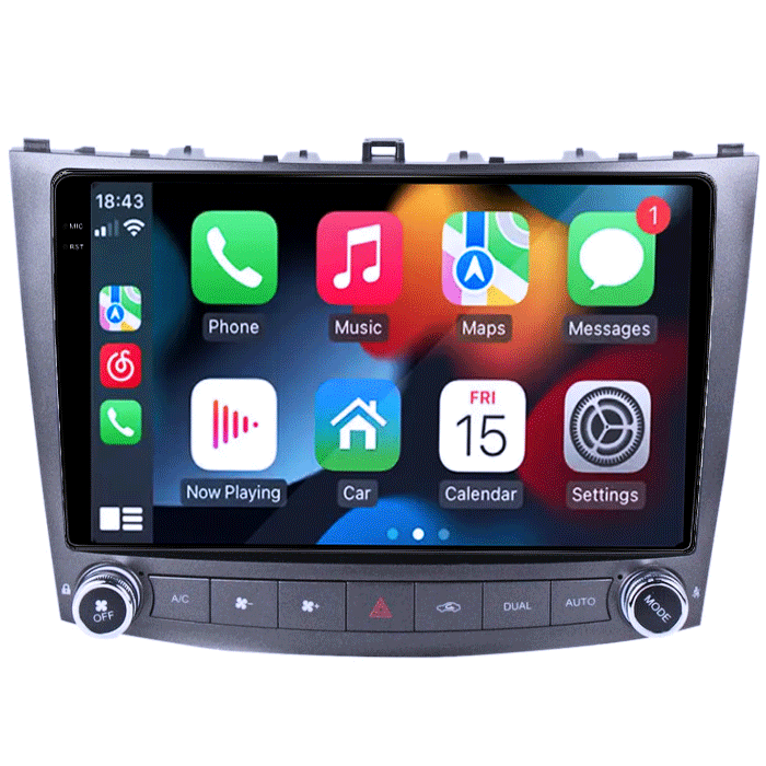 Navigatie dedicata Lexus IS250 2005-2013, 8GB RAM 128GB ROM, Octacore, Platforma 7862, Android 14, Display QLED 2K 9", Suporta camera 360", DSP, Carplay&Android A [4]